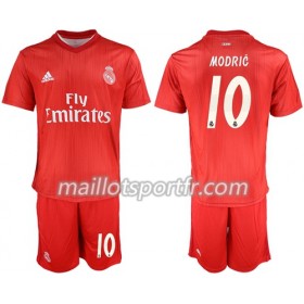 Maillot de Foot Real Madrid Modric 10 Enfant Troisieme 2018/19